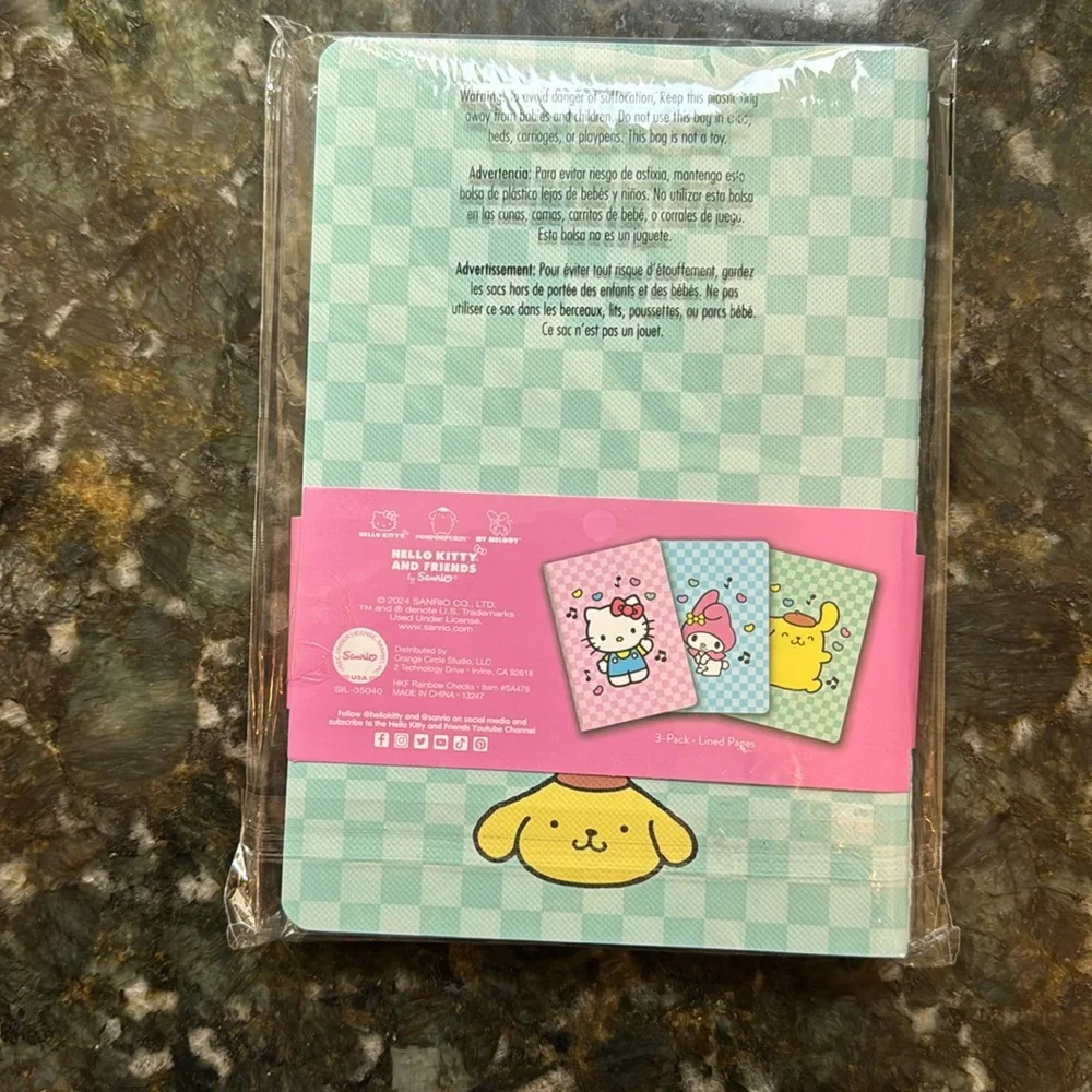 Hello Kitty Notebook Trio - Picture 2 of 3